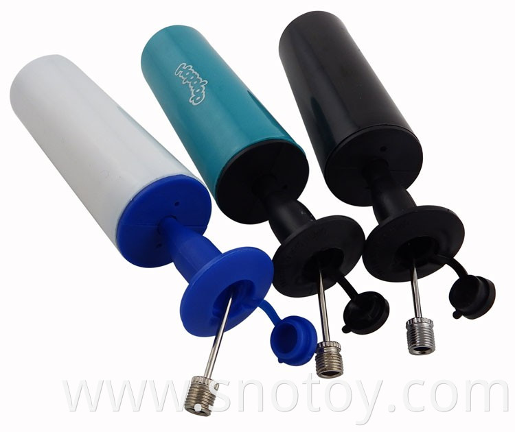 Plastic double action air pump min yoga ball pump sports training products